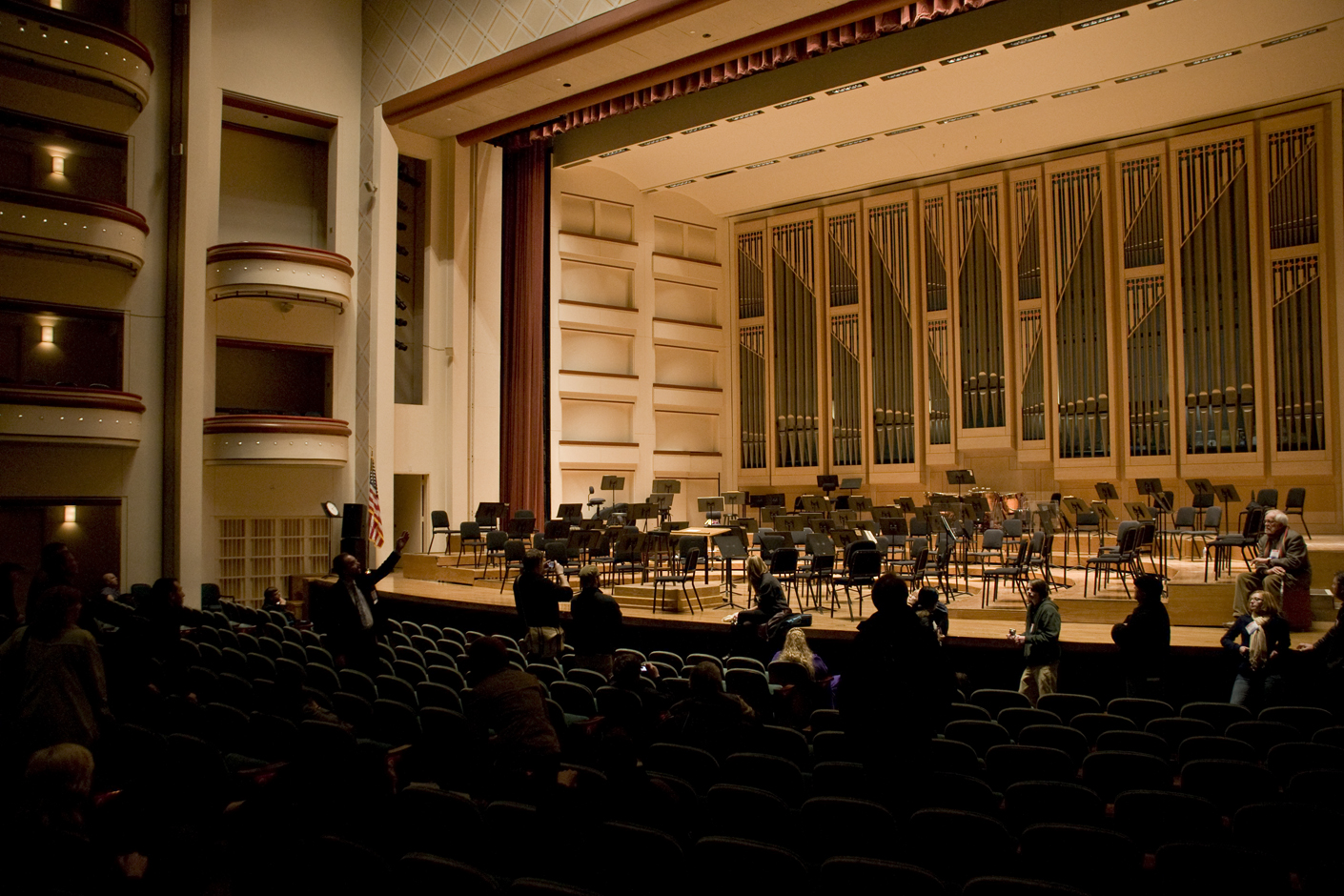 Belk Theatre interior