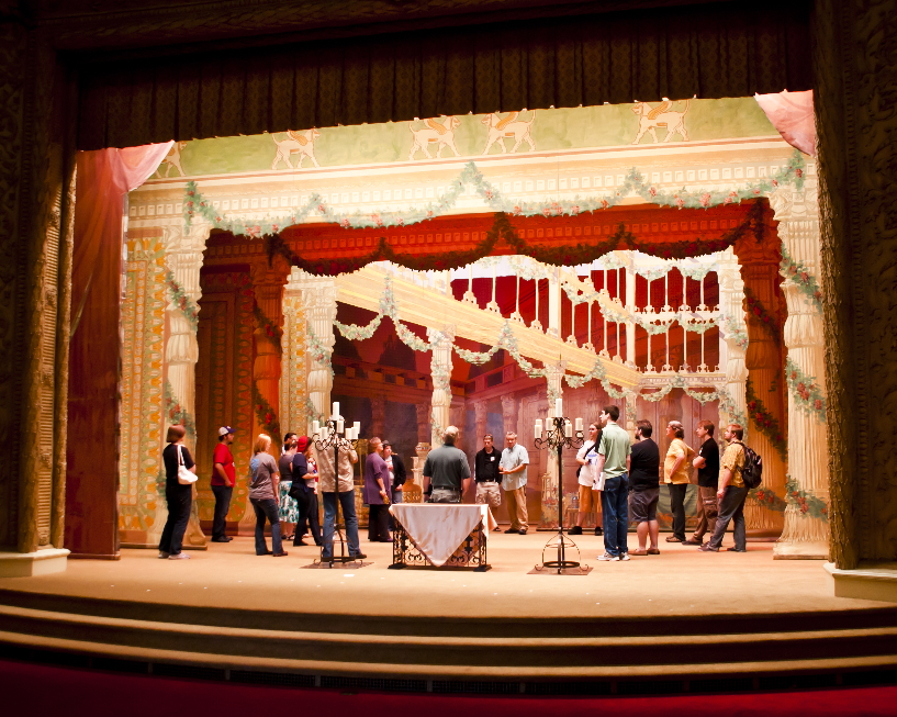 Stage of Wichita Scottish Rite Temple