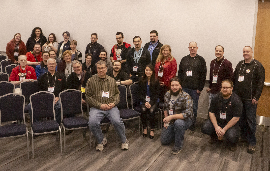 Attendees at regional meeting Louisville, 2019
